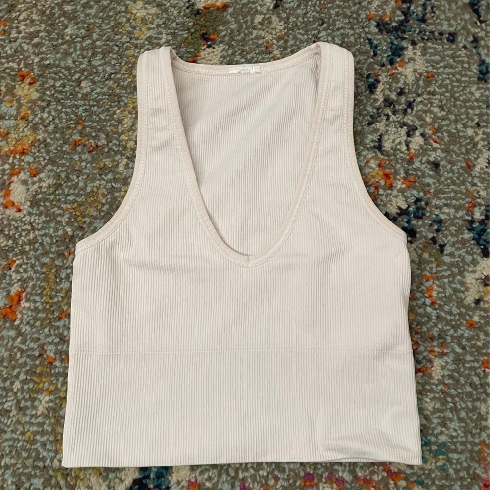 ATHLETA AURORA SEAMLESS RIB TOP